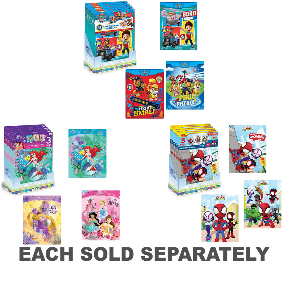 Frame Tray Puzzle (Pack of 3)