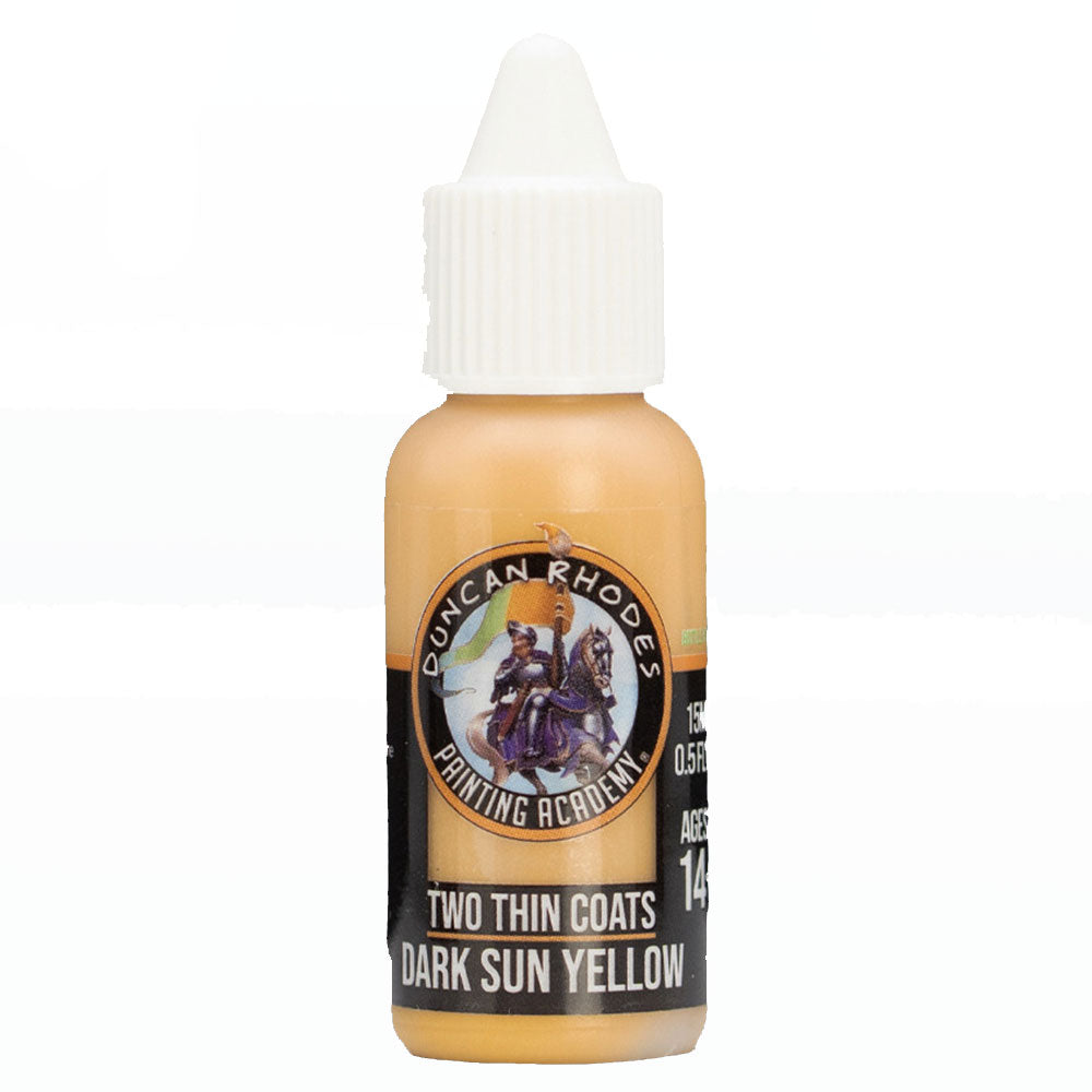 Two Thin Coats Acrylic Paint 15mL (Yellow)