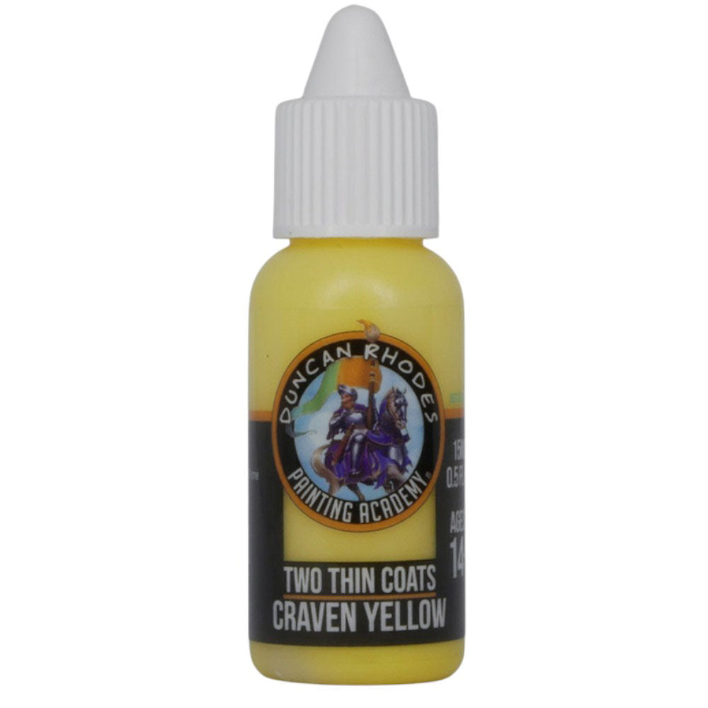 Two Thin Coats Acrylic Paint 15mL (Yellow)