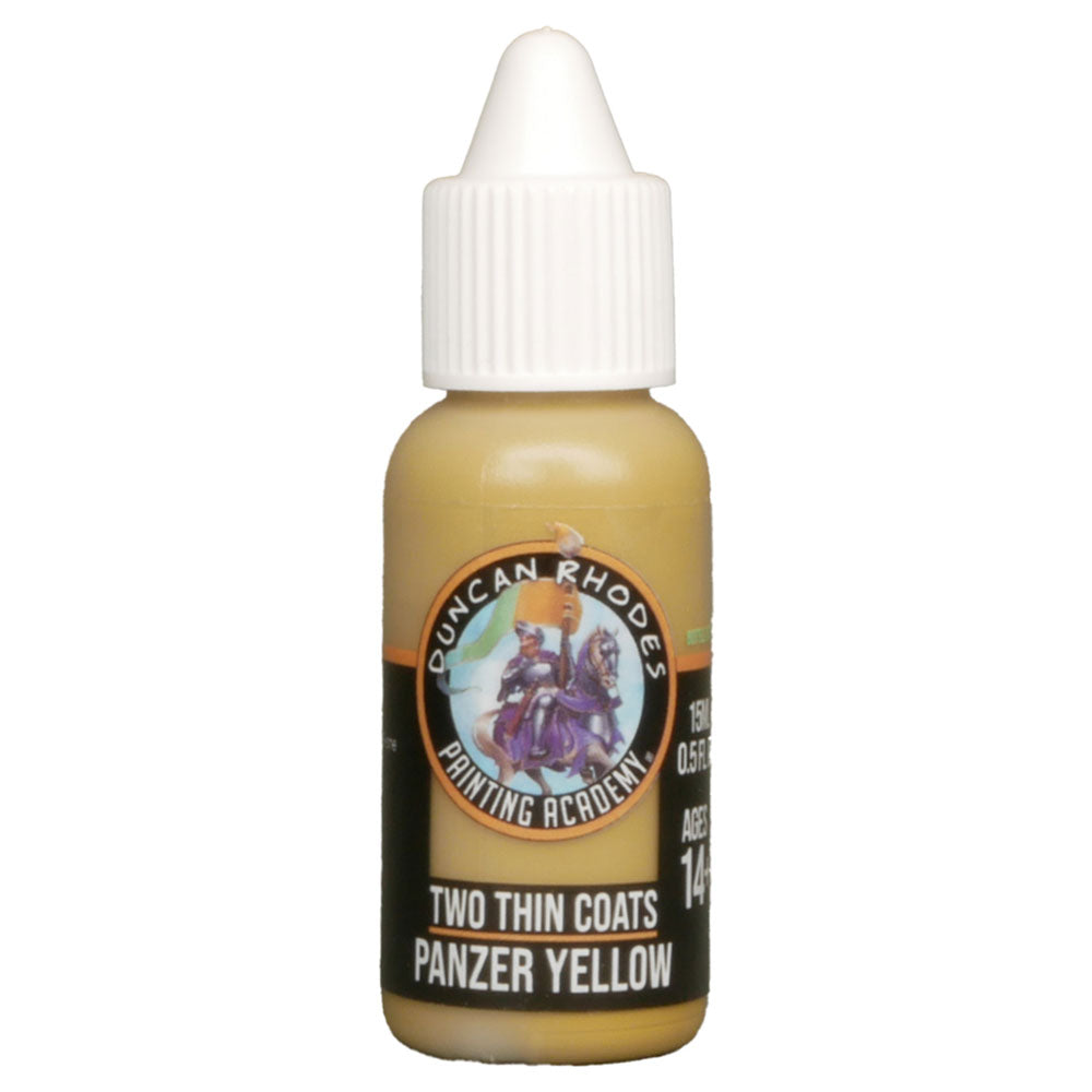 Two Thin Coats Acrylic Paint 15mL (Yellow)