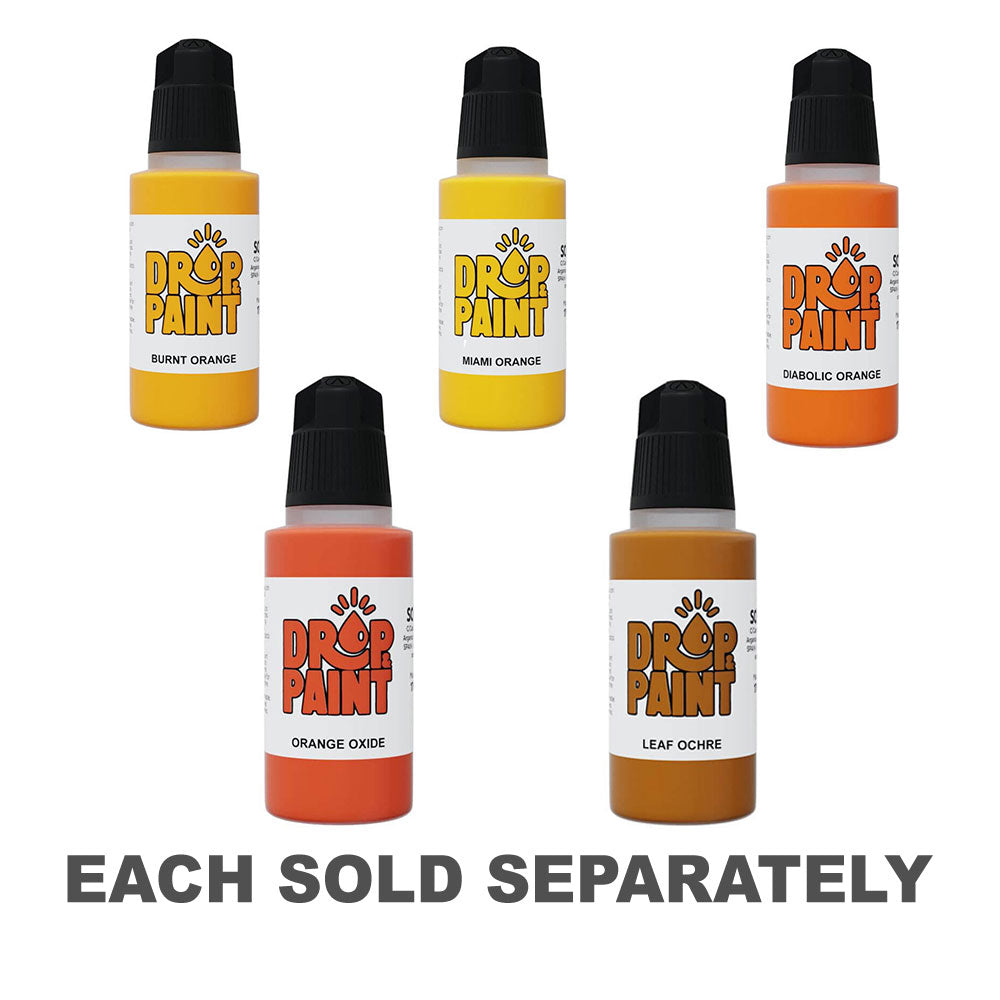 Scale 75 Drop and Paints Acrylic Paint 17mL (Orange)