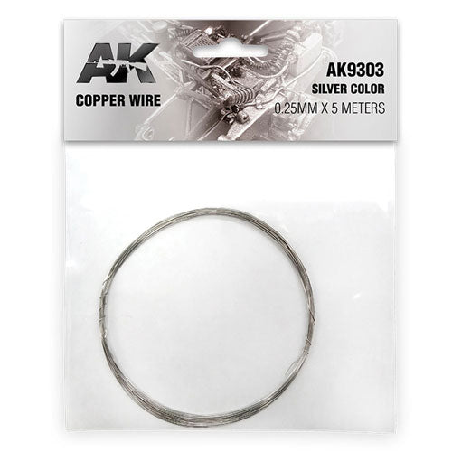 AK Interactive Copper Wire (0.25mmx5m)
