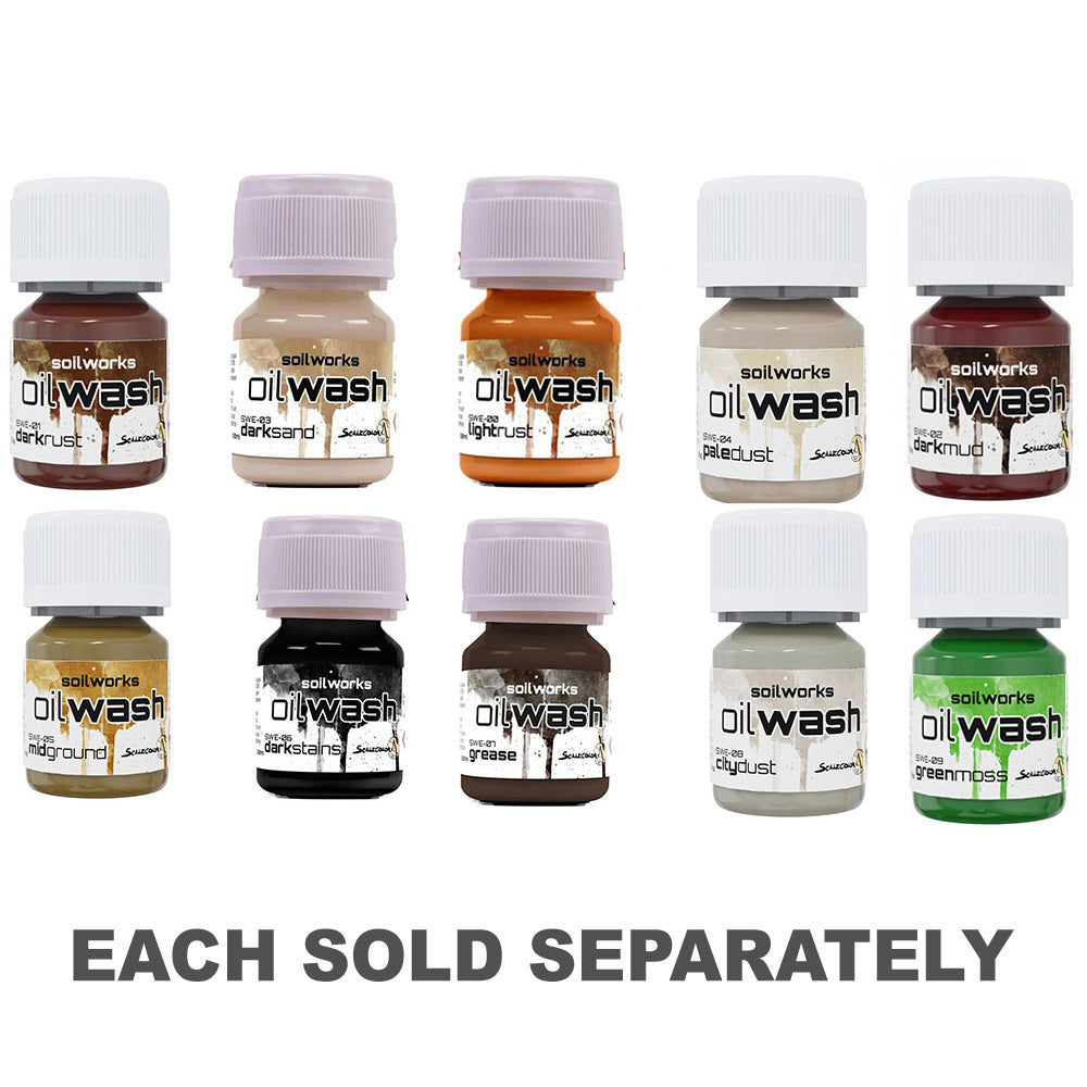 Scale 75 Soilworks Oil Washes 30mL