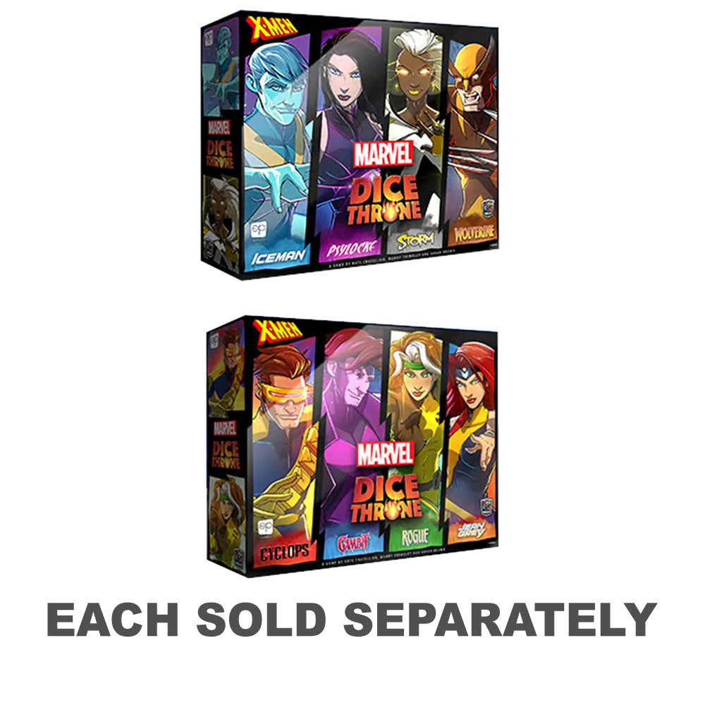 Marvel X-Men Dice Throne Game