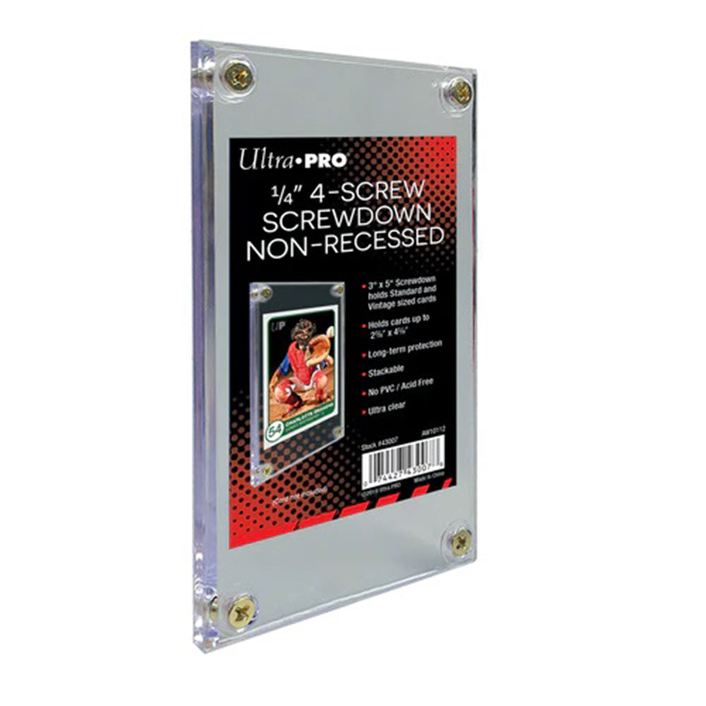 Ultra Pro Screwdown Non-Recessed Card Holder (0.25in)