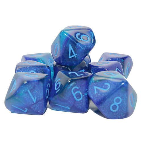 Chessex Gemini Luminary D10 Dice Set