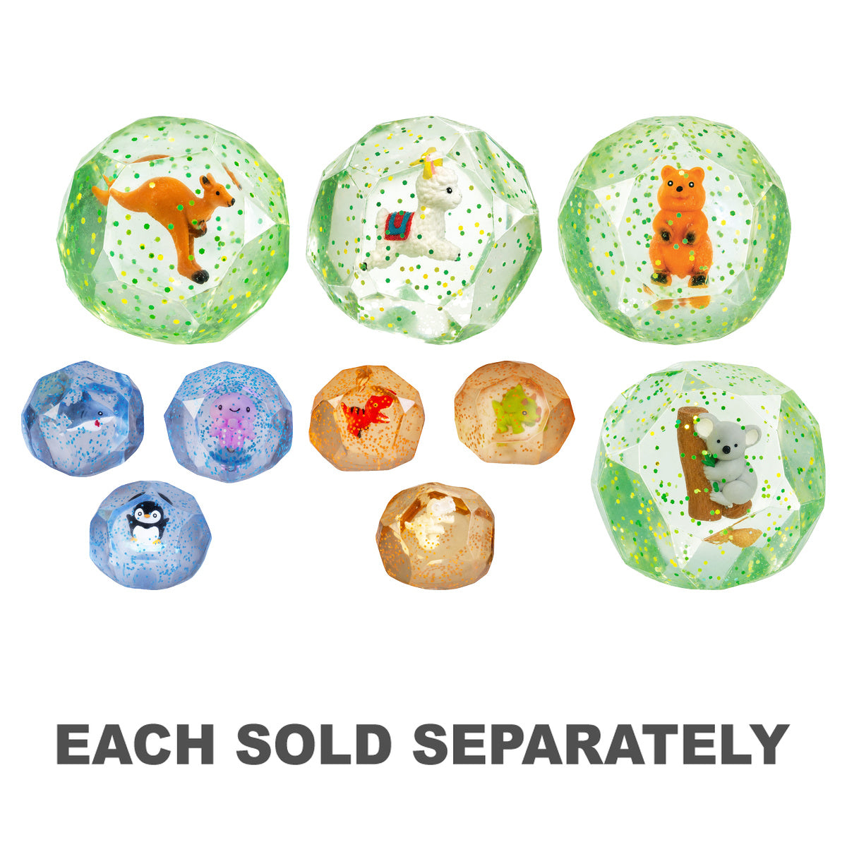 Smoosho's Super Glow in the Dark Diamond Sphere Squeeze Toy