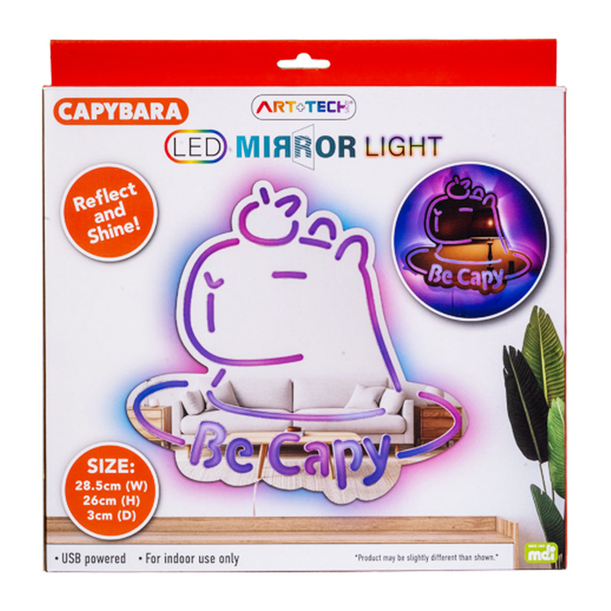 Novelty LED Mirror Wall Light