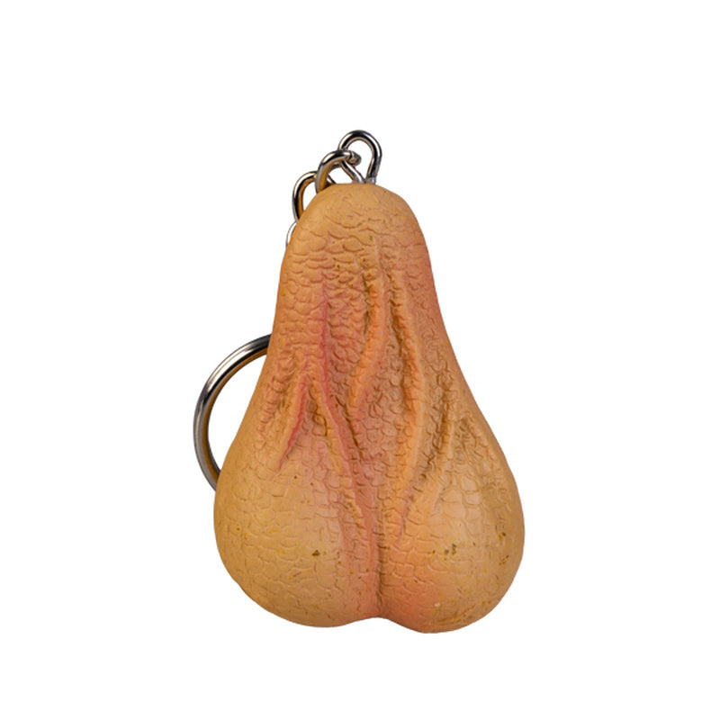 Willy Balls Novelty Keychain