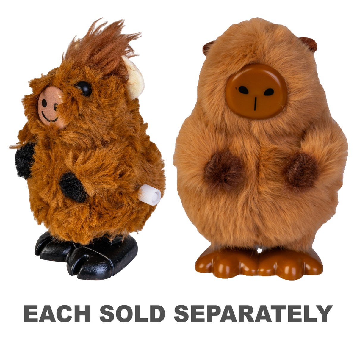 Fuzzy Wind Up Animal Toy
