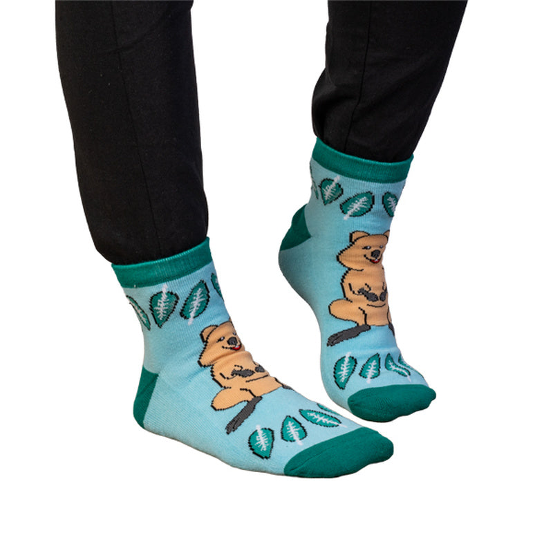 Quokka Feet Speak Sock