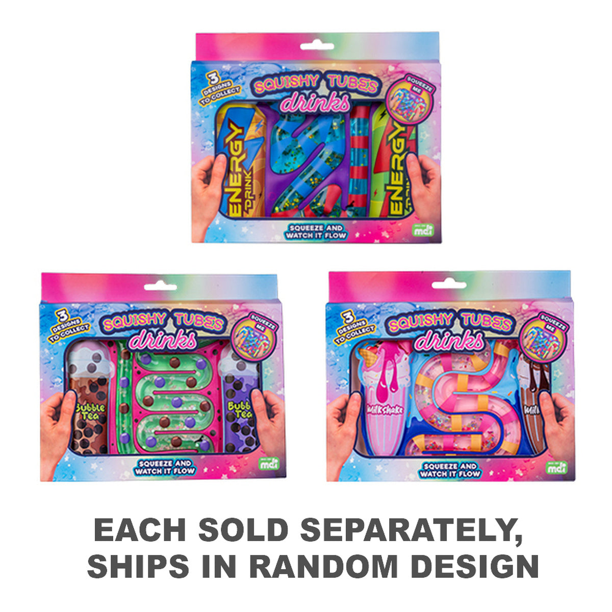 Drink Squishy Tube Toy (1pc Random)