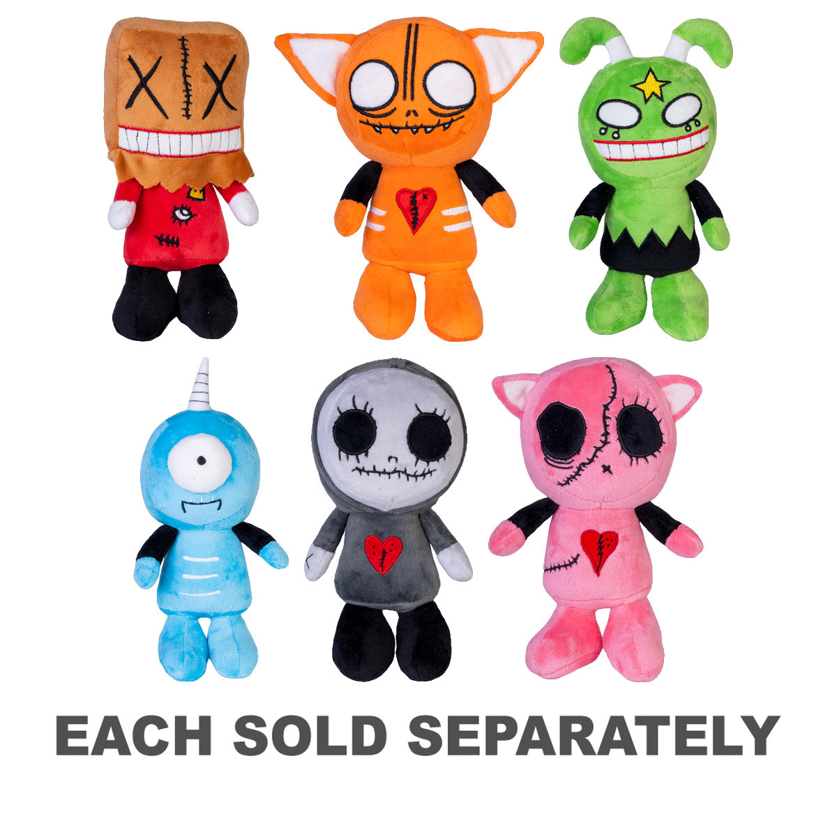 Gus Fink Boogily Heads Plush