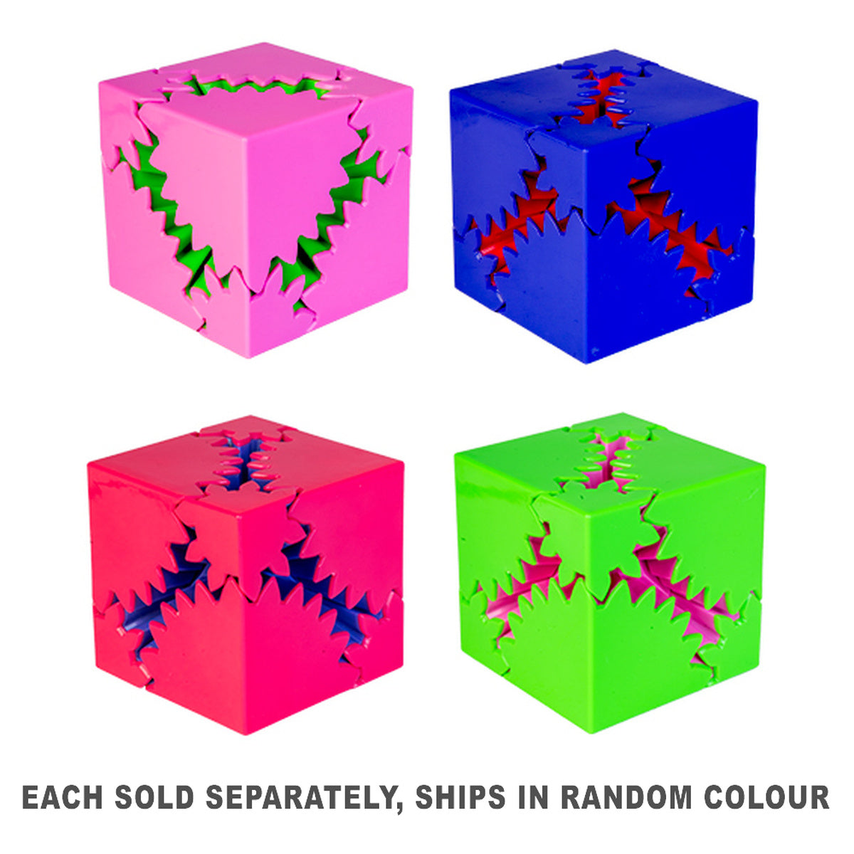 Square Fidget Gear (1pc Random)