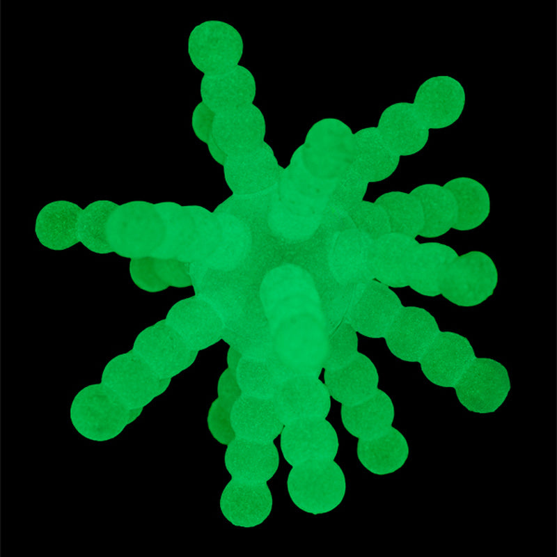 Glow in the Dark Sticky Atom Ball (1pc Random)