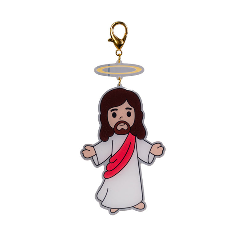 Jesus Novelty Keychain