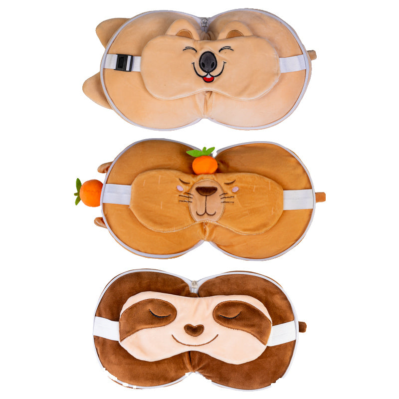Smoosho's Pals Travel Mask & Pillow