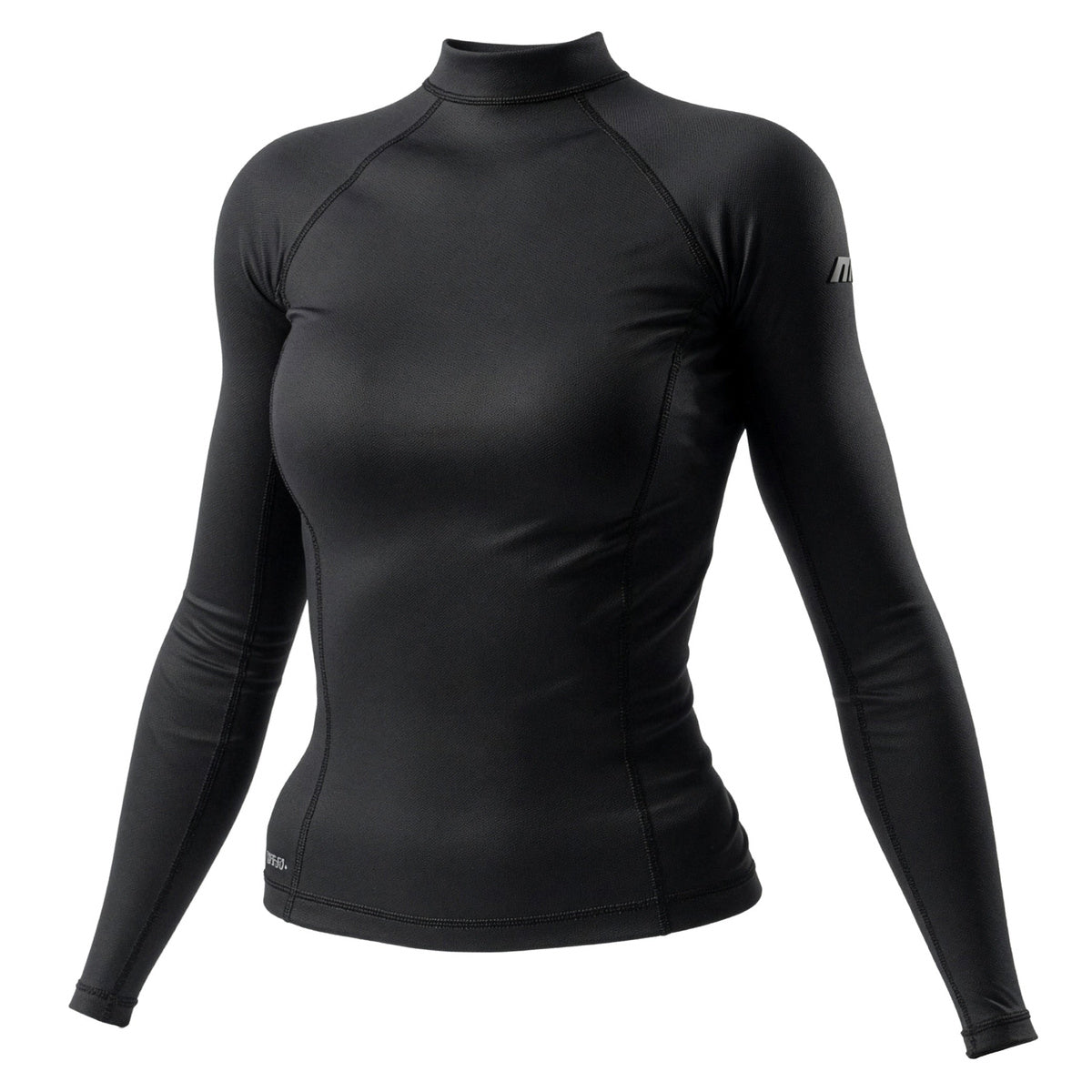 Mirage Women's Long Sleeve Rash Top (Black)