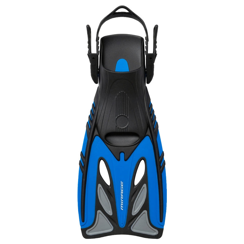 Crystal Adult Diving Fins (Blue/Black)