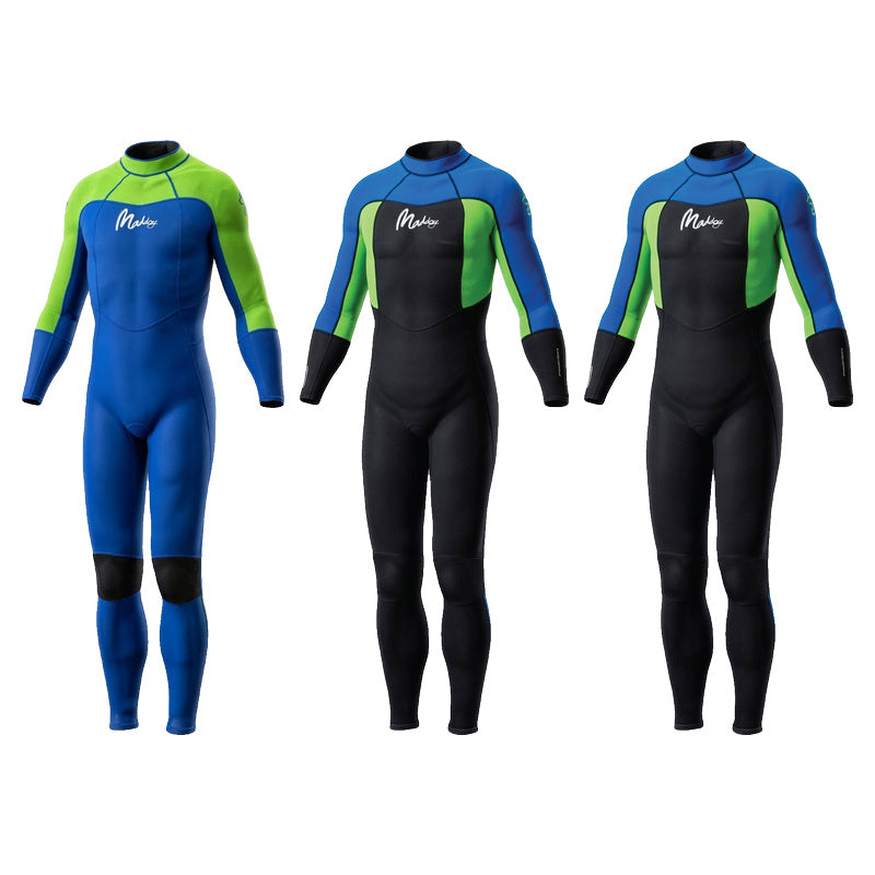 Maddog Boys' Superstretch Steamer 3/2mm (Blue)