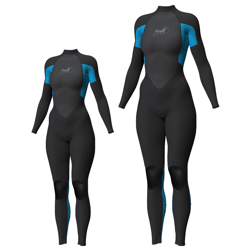 Ladies' Superstretch Steamer 3/2mm (Blue/Black)