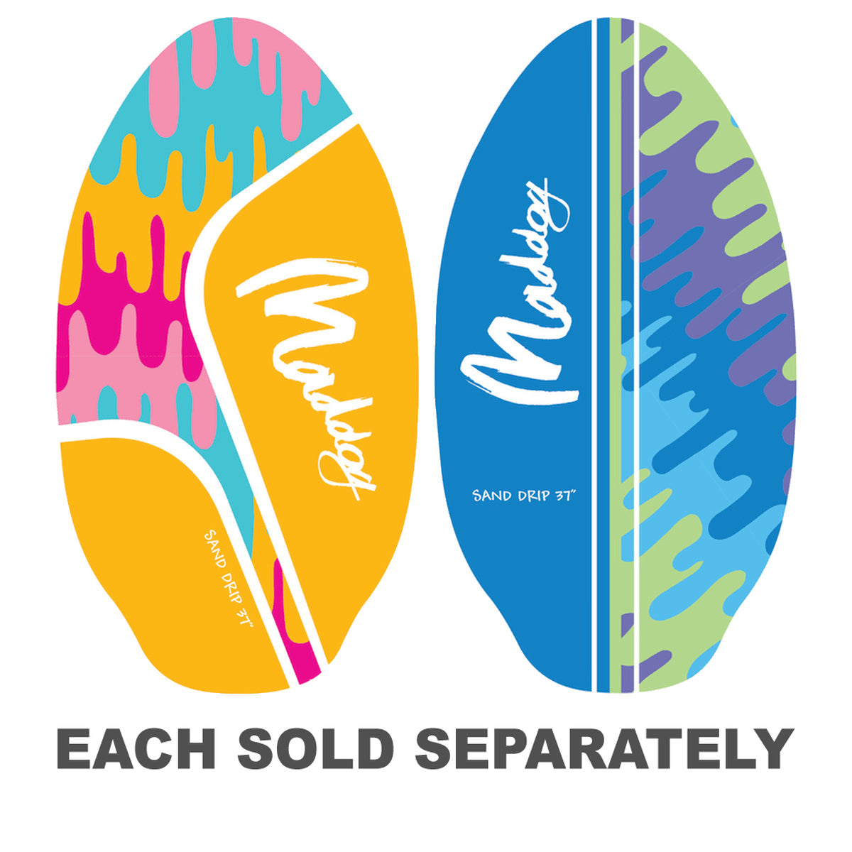 Maddog Sand-Drip 37-Inch Skimboard