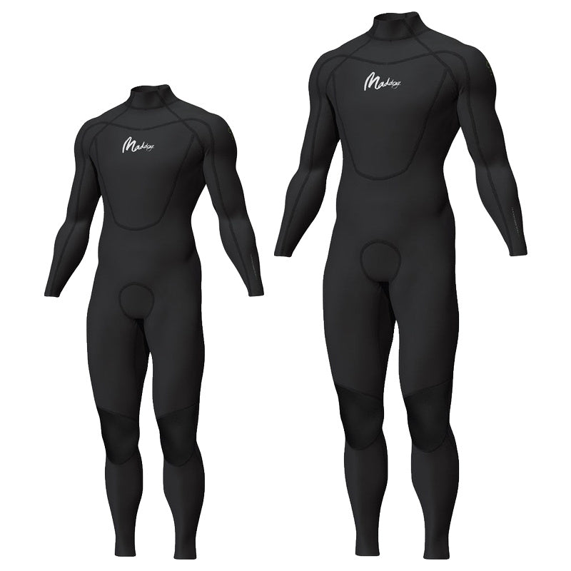 Maddog Men's Superstretch Steamer 3/2mm (Black)