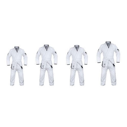 Morgan Dragon V2 White BJJ Gi 450gsm (IBJJF Approved)