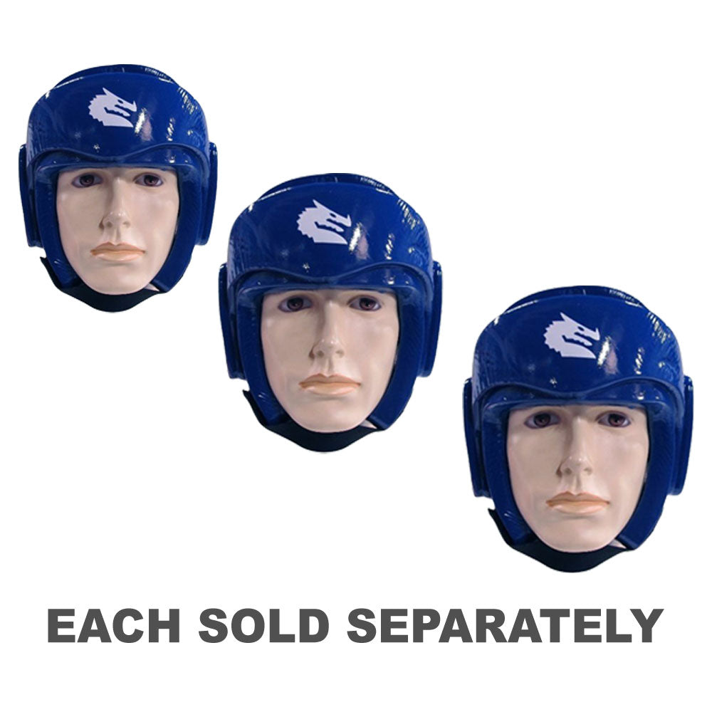 Morgan Dipped Foam Head Guard (Blue)