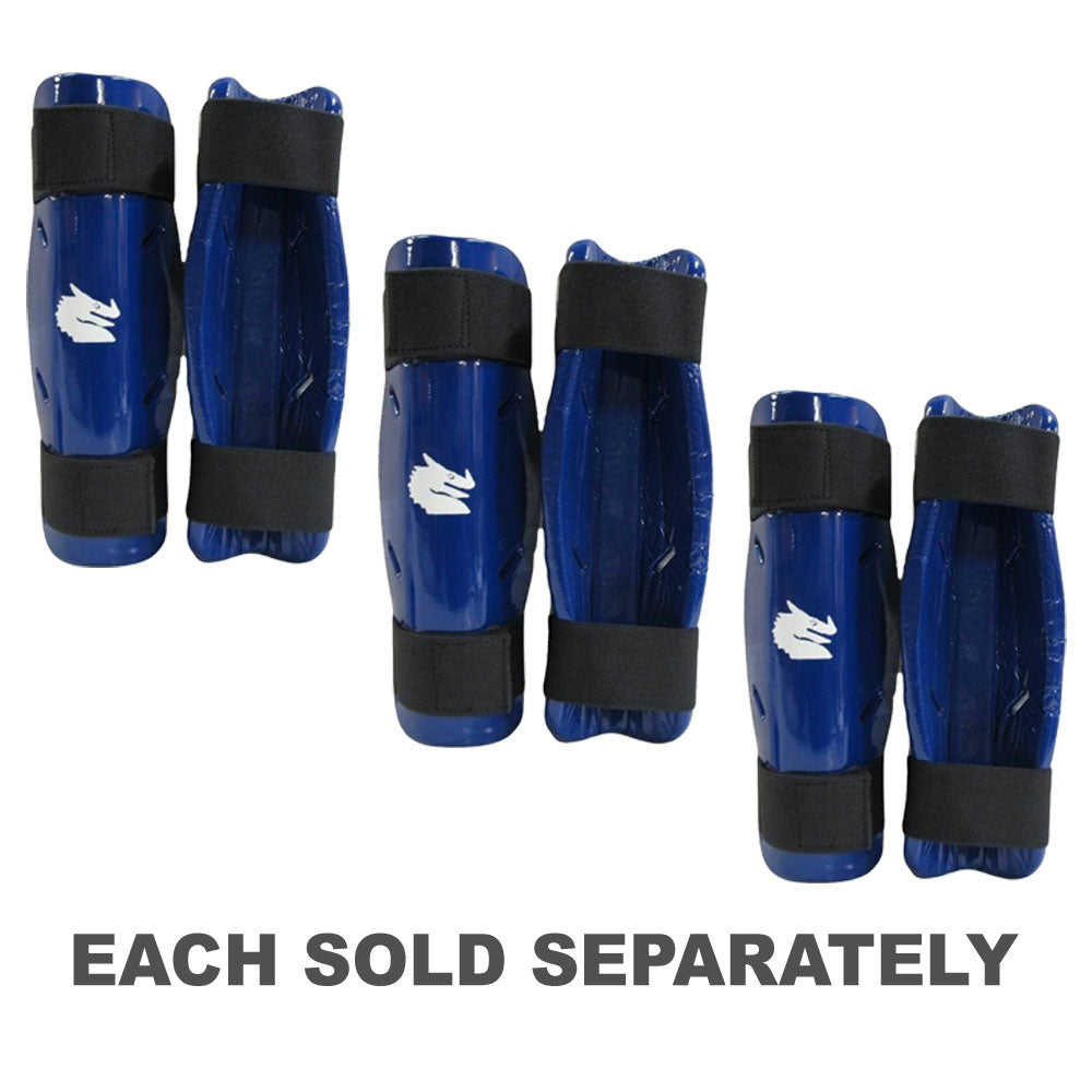 Morgan Dipped Foam Shin Guards (Blue)