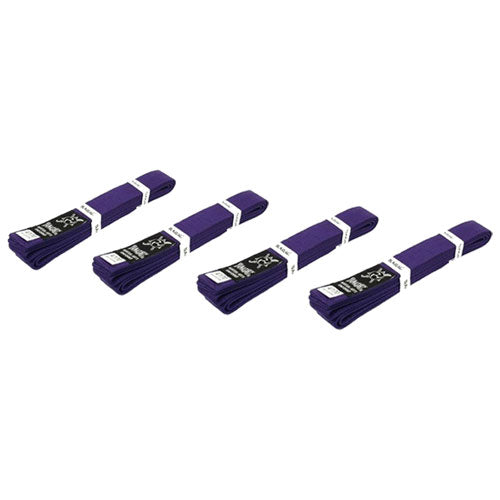 Yamasaki Deluxe Coloured Martial Arts Belts (Purple)