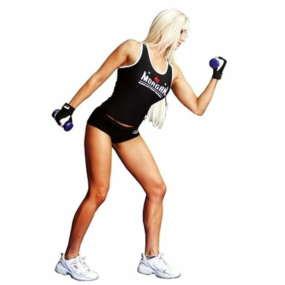 Morgan Dryfit Lycra Ladies Training Singlet (Black)