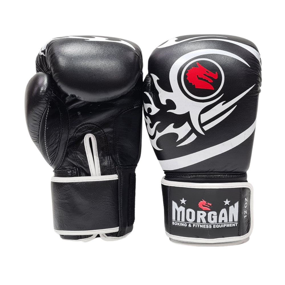 Morgan Elite Boxing and Muay Thai Leather Gloves 8oz