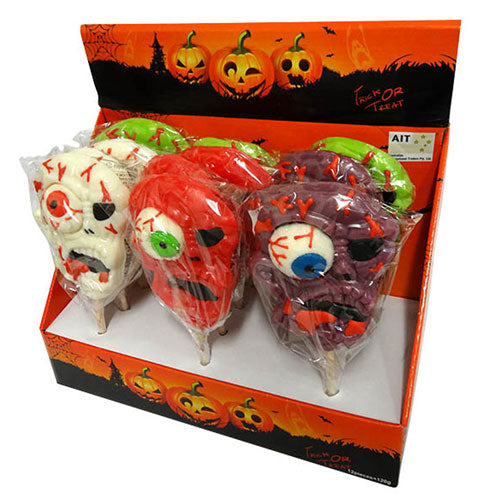 Halloween Jelly Eye Pops