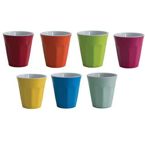 Serroni Cafe Melamine 2 Tone Cup 260mL