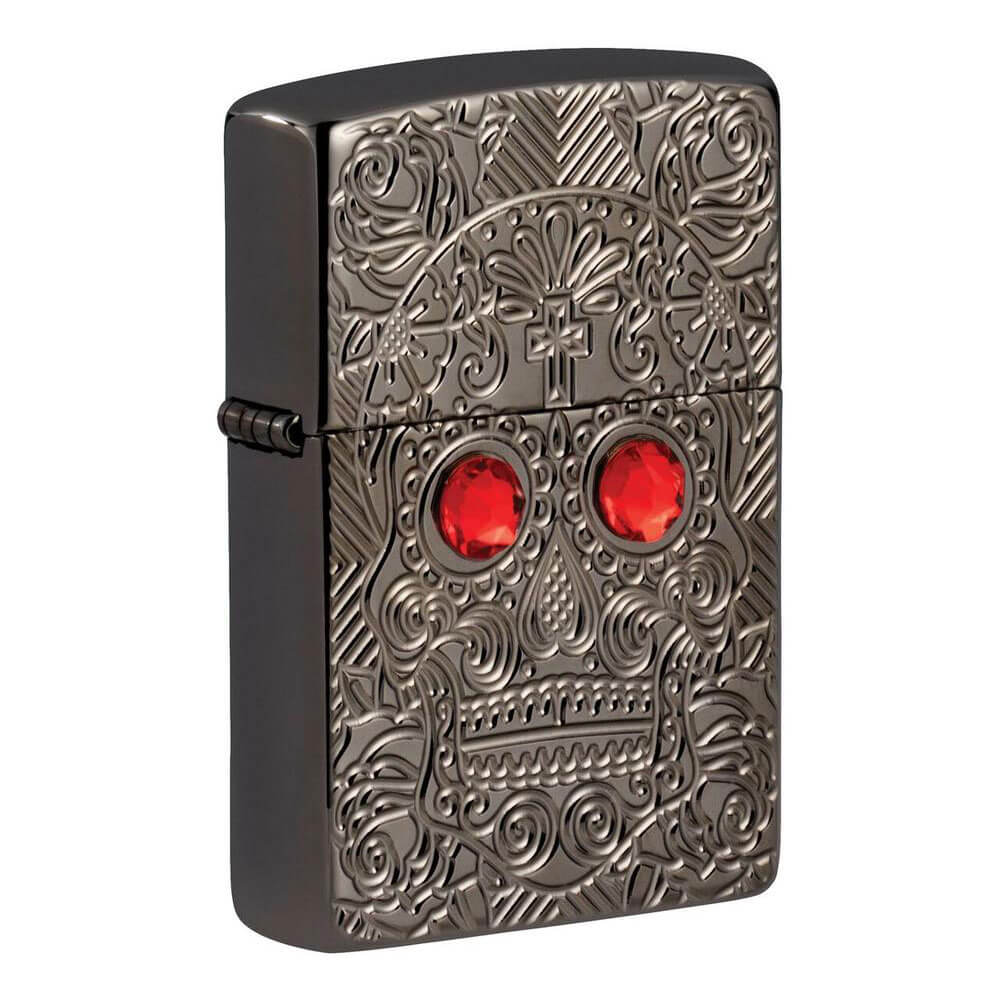 Zippo Armor High Polish Ice Lighter (Black)