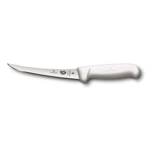 Fibrox Curved Flexible Narrow Blade Boning Knife 15cm