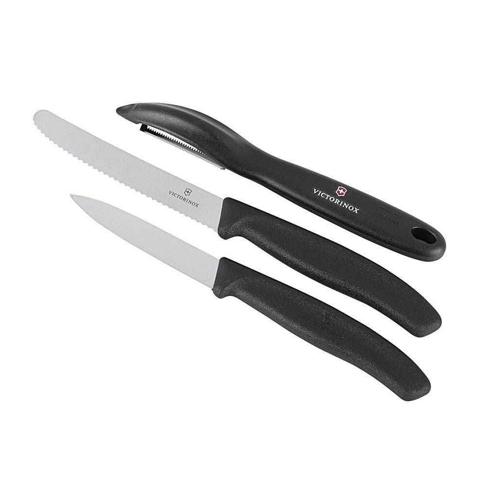 Victorinox Classic Paring Knife Set 3pcs (Black)