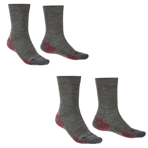 Hike Lightweight Merino Performance Socks (Grey)