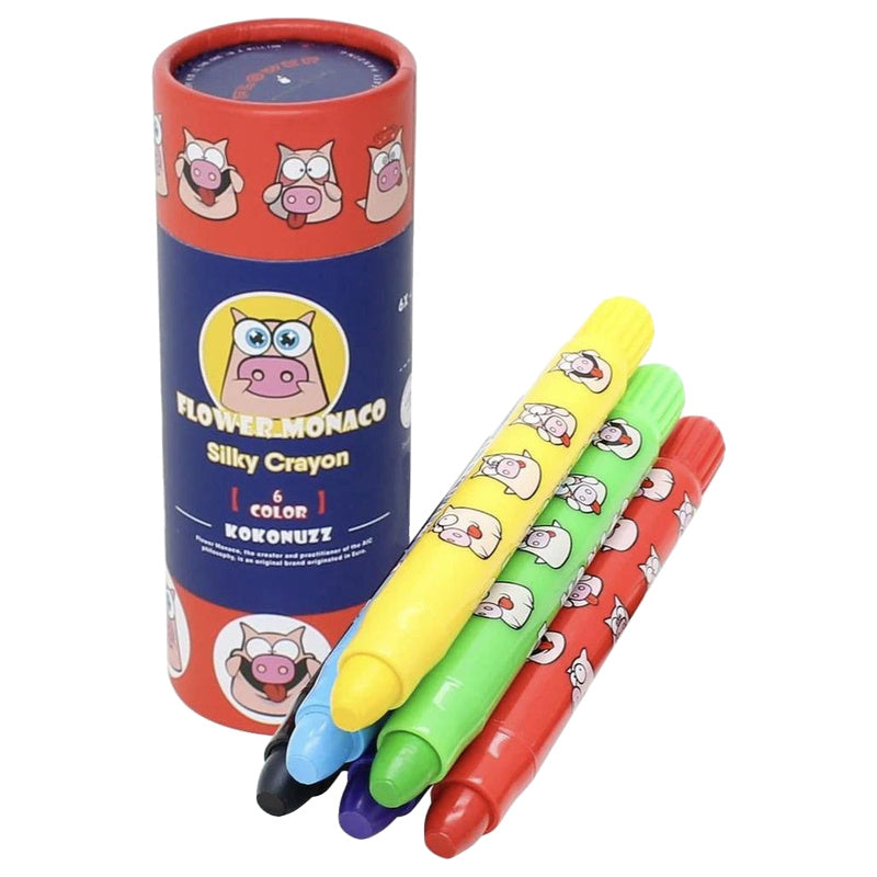 Flower Monaco Silky Crayons