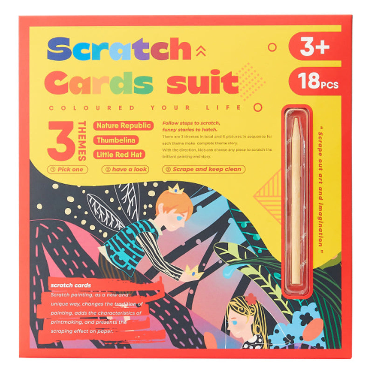 Flower Monaco Scratch Cards Suit