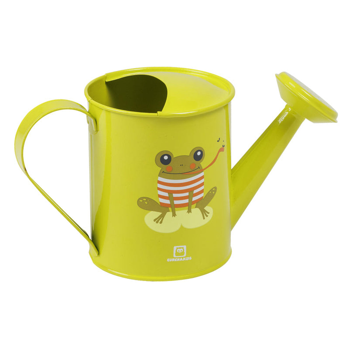 Eurekakids Metal Watering Can Frog Toy