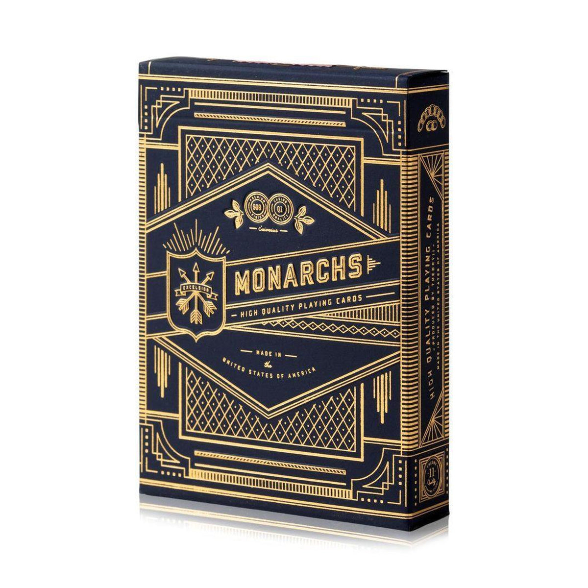 theory11 Monarch Blue Playing Cards