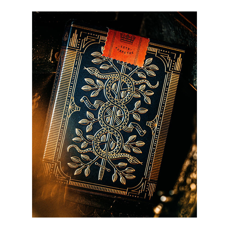 theory11 Monarch Blue Playing Cards