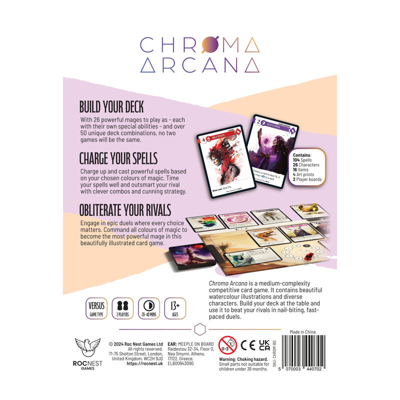Chroma Arcana Board Game