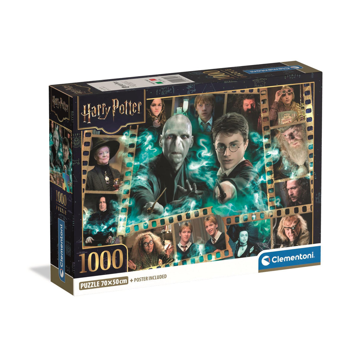 Clementoni Puzzle Harry Potter Poster Included 1000pcs