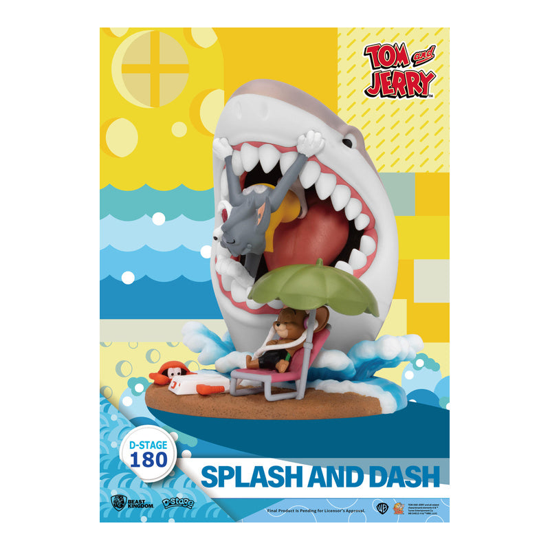 Beast Kingdom D Stage Tom & Jerry Splash and Dash Figure