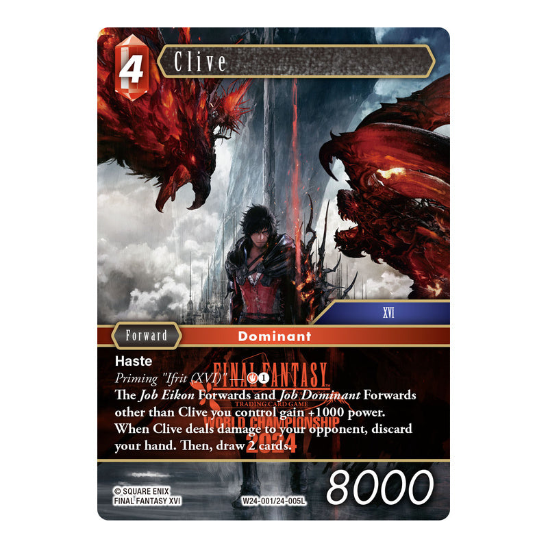Final Fantasy TCG World Champion Decks 2024
