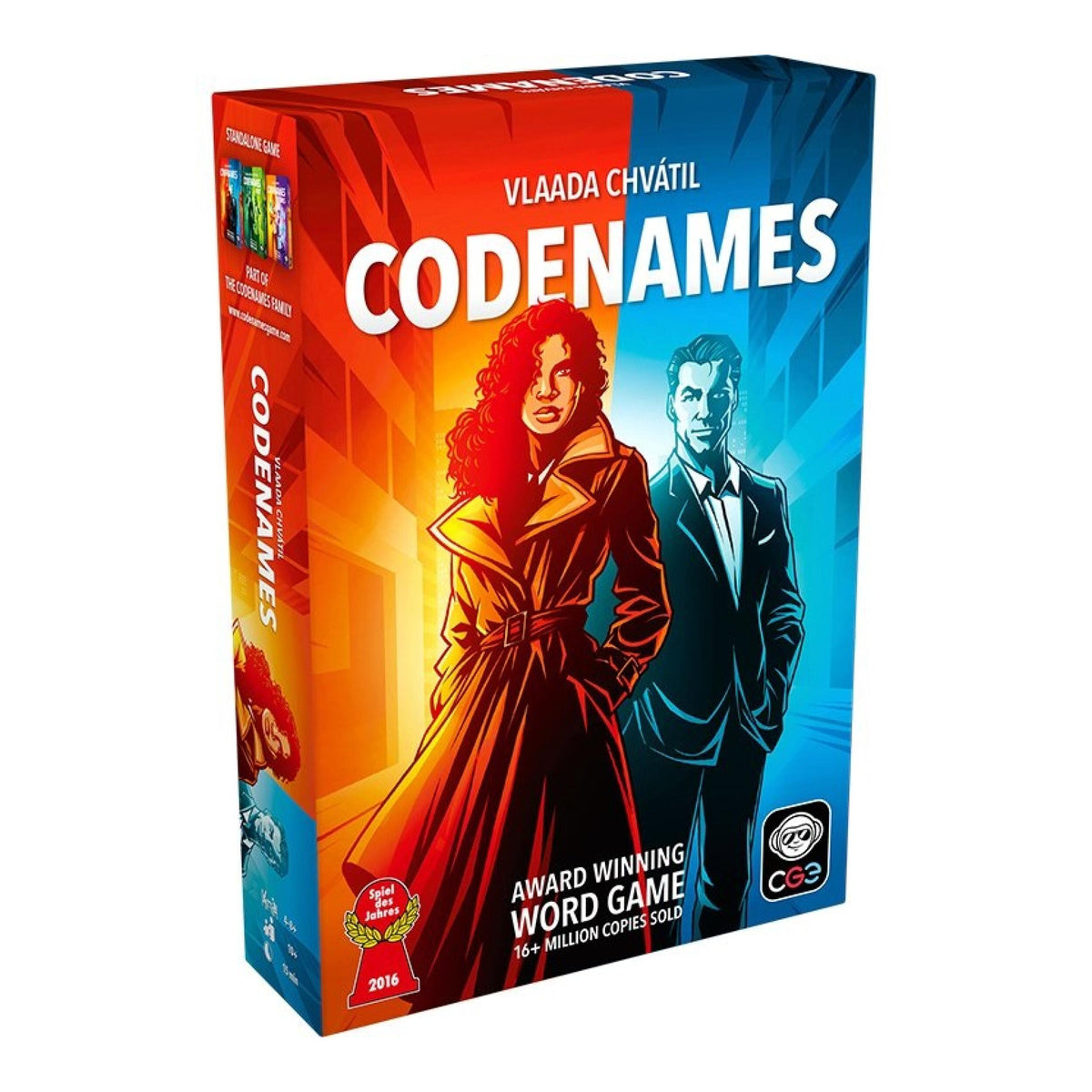 Codenames 2025 Refresh Board Game