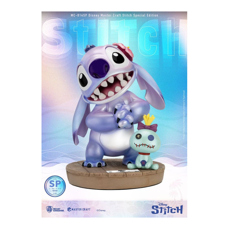 Master Craft Disney Stitch w/ Scrump Limited Edition Figure